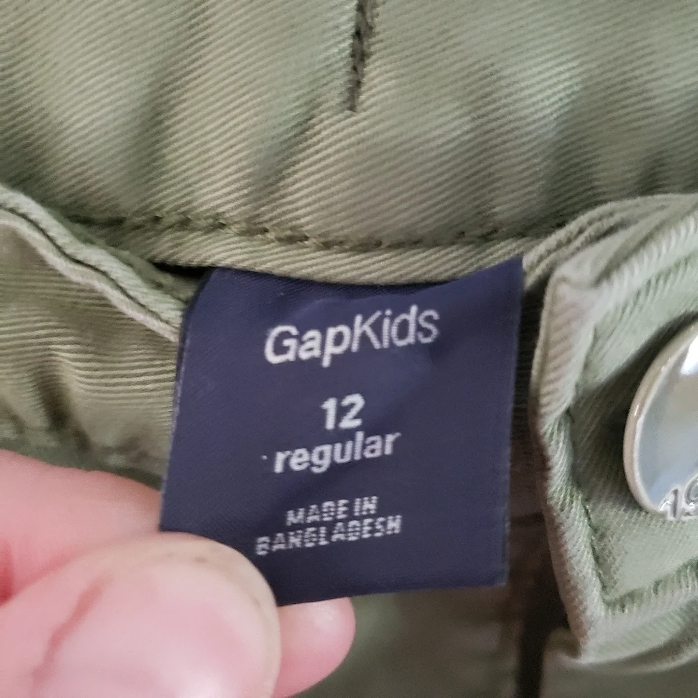 GapKids Walden Green Zip Pants